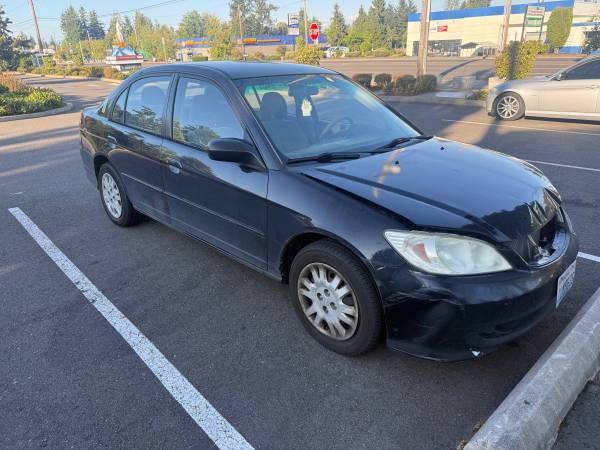 2005 honda Civic - $2,500 (Everett)63623589863555122