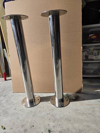 Stainless Steel Table pedistal legs 1