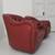2 Mid century Italian Tufted  Leather Club  Chairs Red 6 thumbnail