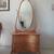 RARE ANTIQUE COLONIAL MAPLE 1850'S MIRRORED VANITY DRESSER $1200.00 10 thumbnail
