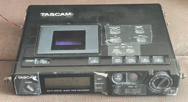 Tascam DA-P1 DAT recorder 1