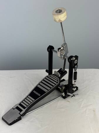 Premier Single Bass Drum Pedal – UK Made – Chain Drive 1