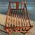 Vintage Wooden Doll High Chair and doll crib 9 thumbnail