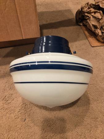Very Nice Schoolhouse Ceiling Light 1