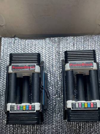Classic 45 Powerblock Dumbbells 1