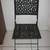 Black Wrought Iron Chair 1 thumbnail