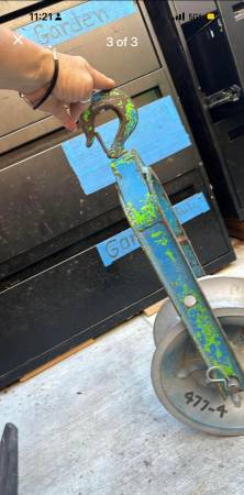 Heavy duty pulley wheel 1