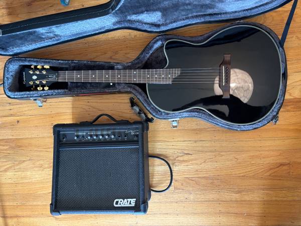 Epiphone SST Studio + Crate Amp GX-15R + Case - Excellent Condition 1