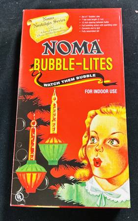 NOMA Bubble-Lites for indoor use. 1
