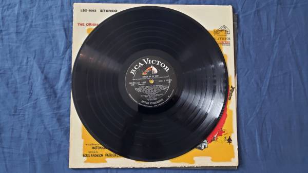 LP Vinyl Record Zero Mostel Fiddler On The Roof 1