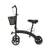 Medline Seated Scooter w/ Footrest, 300 lb, Black 3 thumbnail