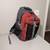 Eddie Bauer Adventurer Backpack Gray Red 10 thumbnail