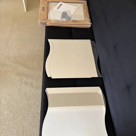 IKEA KRABB wall mirrors - household items - by owner - craigslist