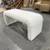 Cicely Waterfall Bench - Threshold Cream Boucle 2 thumbnail