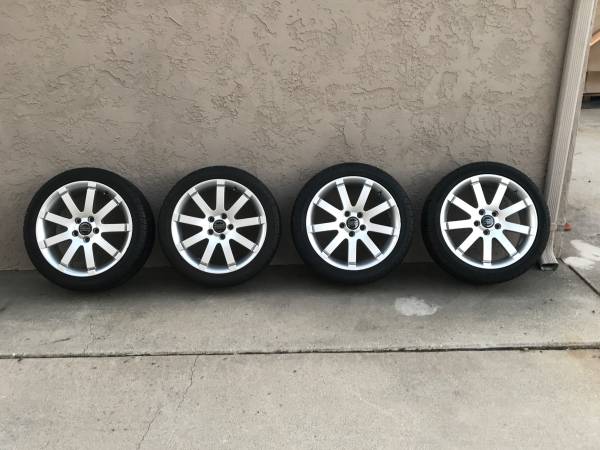 2003 Volvo OEM 17″x7.5″ Aluminum Alloy Wheels "SENTINAL" Rim 9499038 1
