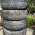 Original set of 4-14" Mazda Miata wheels w/Bridgestone Blizzak WS-50 4 thumbnail