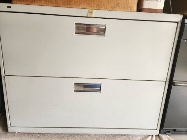 Two Drawer File Cabinet 1