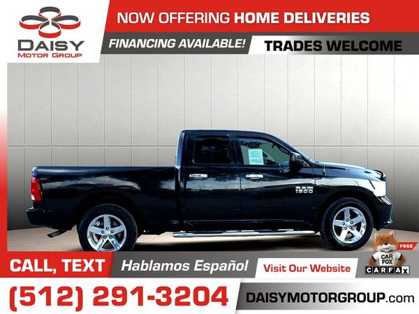 2017 Ram 1500 Express 4x2 4 x 2 4-x-2 Quad Cab 6 ft4 ft 4 ft-4 in Box - $17,888 (DAISY MOTOR GROUP)63470065513089123