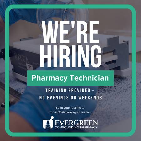 Pharmacy Technician – Training Provided (No Nights/Weekends) 1