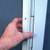 GLASS DOOR Home Entrance Screen Style Doorknob Lock Hinges Aluminum 5 thumbnail