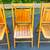 Vintage 1950’s Mid Century Modern Wood Slat Folding Chairs 4 thumbnail