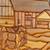 Intarsia wood artwork (25"x20") depicting a farm and animals inlay 4 thumbnail