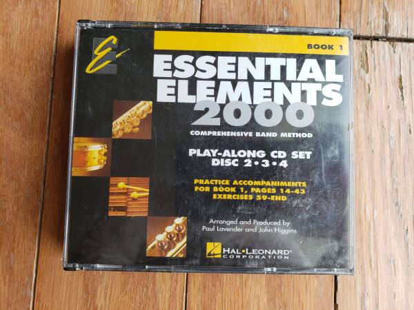 Essential Elements Band Play Along 3 Cds 1