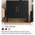 Black Sideboard Cabinet (2) 2 thumbnail