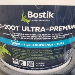 Bostik D-2001 Ultra-Premium Tile Mastic - New! 1