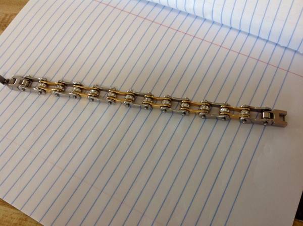 Ladies Biker Bracelet - $35 (San Marcos)63471351578883121
