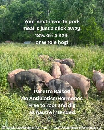grassfed beef, pasture raised pork & chicken 1