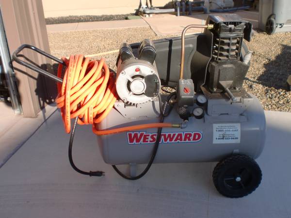 Westward 2hp air compressor 1
