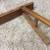 Vintage Handmade Mortise & Tenon Pine Wooden Sawhorse 3 thumbnail