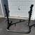 Fully adjustable squat and bench press rack with spotter arms 6 thumbnail