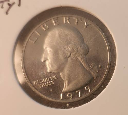 1979s Proof Type 1 Quarter 1