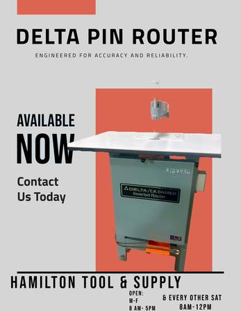 Pin Router- Delta Onsrud 1