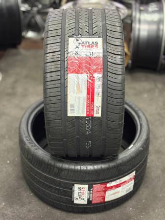 285/25/20 NEW TIRES ATLAS ONLY TWO TIRES 1
