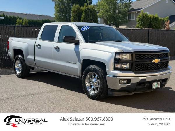 1 2014 Chevrolet Silverado 1500 4x4 4WD Chevy LT  4dr Crew Cab 6.5 ft. S 1