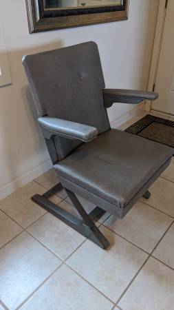 Vintage Authentic McKay cantilever rocking chair, 1950s–1960s 1