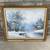 Hanrey Landscape Oil Painting Framed Gold Gilt Carved 1 thumbnail