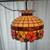 Vintage Large Tiffany Style Hanging Light Fixture. 10 thumbnail
