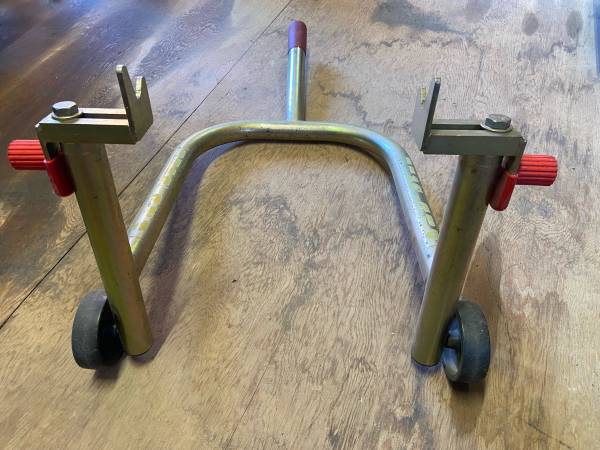 Pit Bull rear motorcycle stand spool lift sportbike racing 1