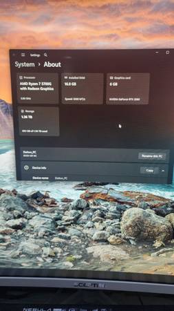 Desktop gaming pc 1