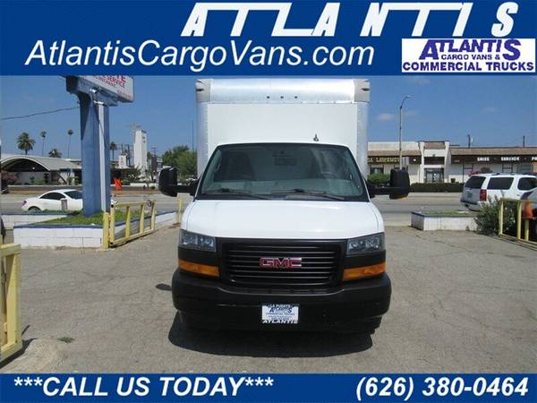 2019 GMC Savana 3500 Camión de caja 16 pies - $25,99563507628111617123