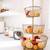 Crate & Barrel 3 Tier Fruit Basket 1 thumbnail