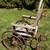 VINTAGE ANTIQUE OAK WOODEN WHEEL CHAIR CANE SEAT 5 thumbnail