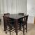 High Dining Table With 4 Chairs / Mesa Comedor Alto Y 4 Sillas 6 thumbnail