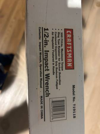 Air Brad nailer and impact wrench 1