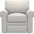 Almost NEW La-Z-Boy Collin's Leather Stationary Chair 6 thumbnail