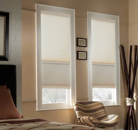 Window Shades - Cordless Day/Night Cellular Windows Shades 1